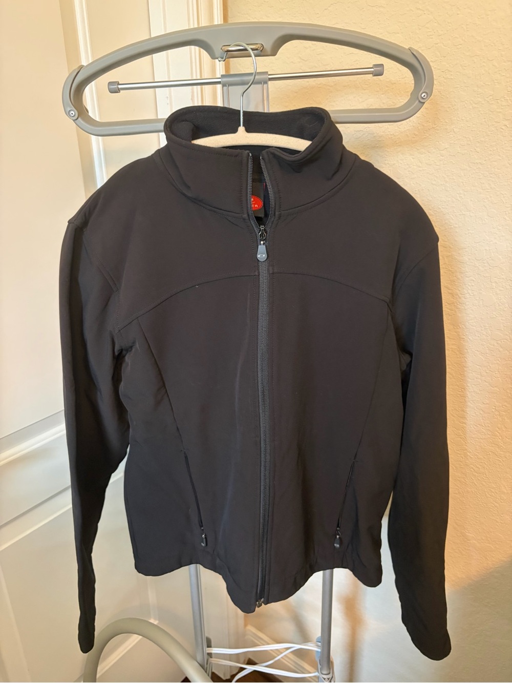 Women’s Black Full-Zip Jacket